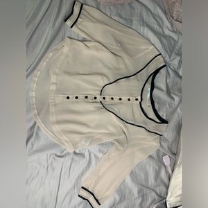 Kimchi blue sheer blouse